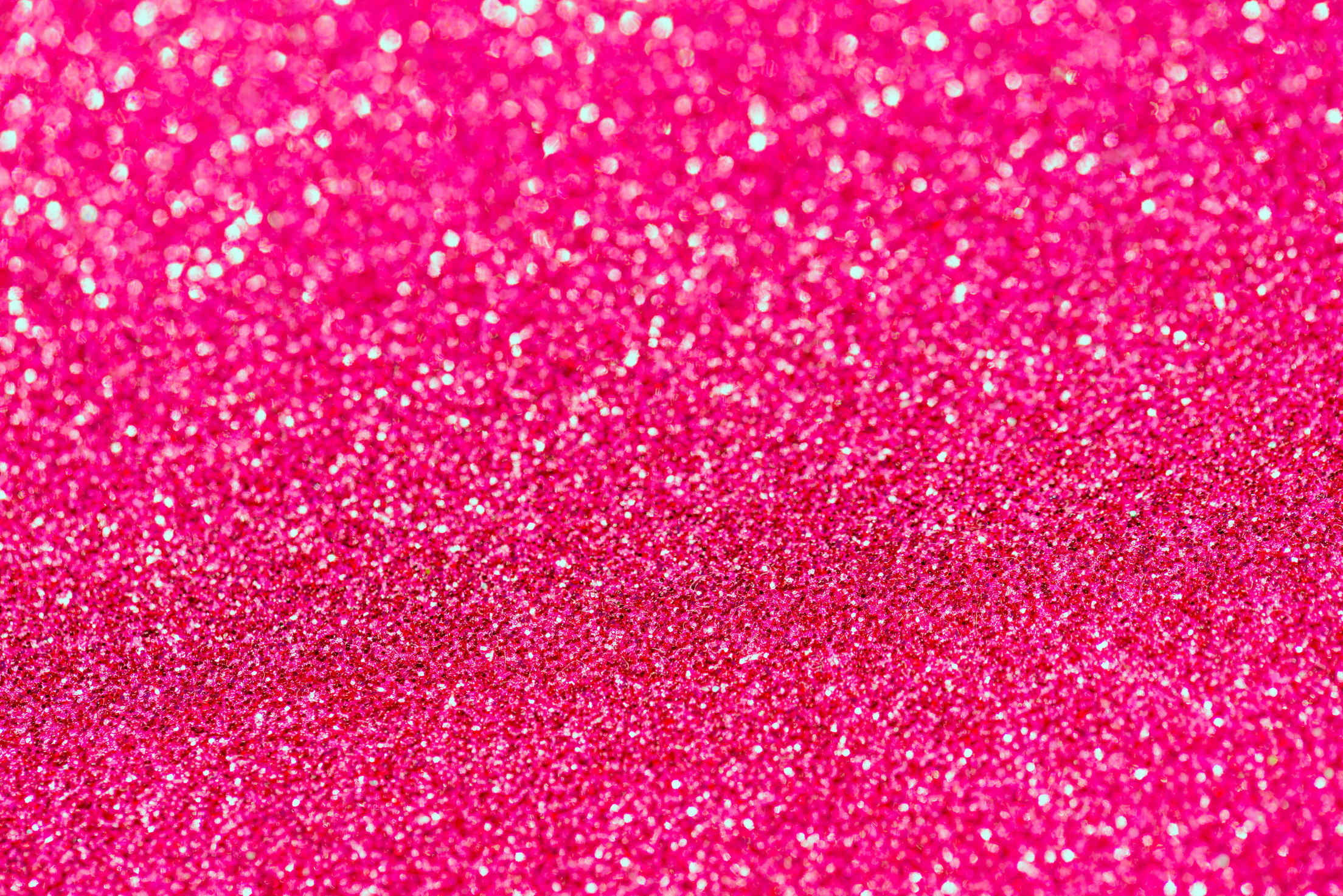 Sparkling Vibrant Bright Pink Glitter 
